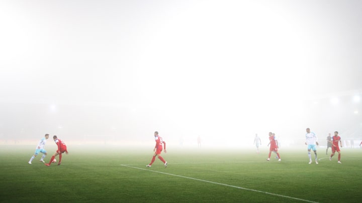 Das Spiel war in dichten Nebel gehüllt