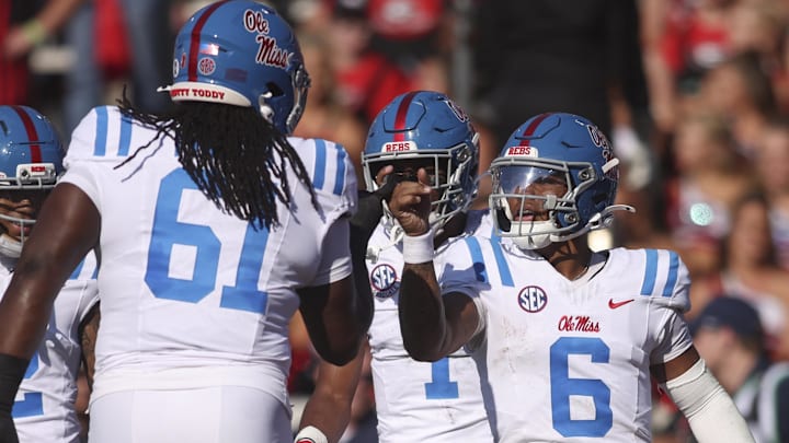 Ole Miss quarterback Trinidad Chambliss Ole Miss quarterback Trinidad Chambliss