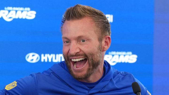 Los Angeles Rams head coach Sean McVay. Los Angeles Rams head coach Sean McVay.