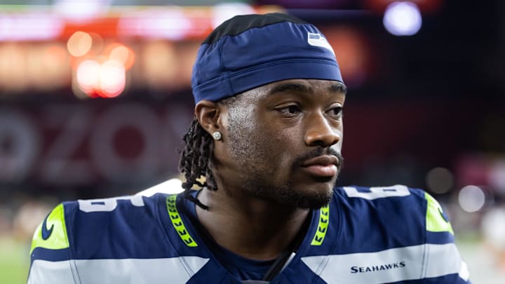 Seattle Seahawks quarterback Jalen Milroe