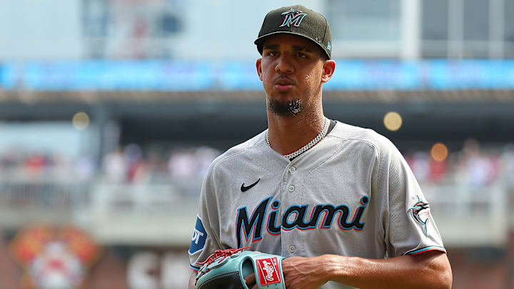 Eury Pérez sigue teniendo una muy buena efectividad con los Marlins en su curso de estreno en MLB