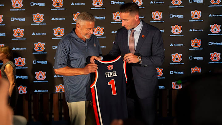 Bruce Pearl is still recruiting for the Auburn Tigers basketball program, per his contract as special assistant