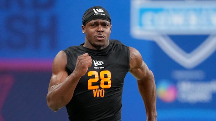 Kentucky wideout Kendrick Law.