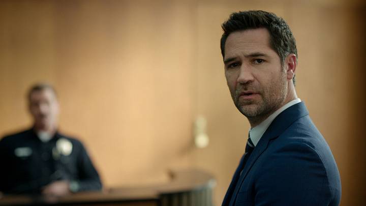 The Lincoln Lawyer. Manuel Garcia-Rulfo as Mickey Haller in episode 402 of The Lincoln Lawyer The Lincoln Lawyer. Manuel Garcia-Rulfo as Mickey Haller in episode 402 of The Lincoln Lawyer