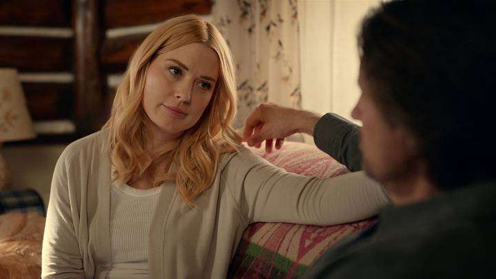 Virgin River S7. Alexandra Breckenridge as Melinda Monroe in Episode #701 of Virgin River S7 Virgin River S7. Alexandra Breckenridge as Melinda Monroe in Episode #701 of Virgin River S7