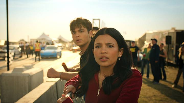 My Life with the Walter Boys. (L to R) Naveen Paddock as Elliot, Nikki Rodriguez as Jackie Howard in episode 304 of My Life with the Walter Boys. 