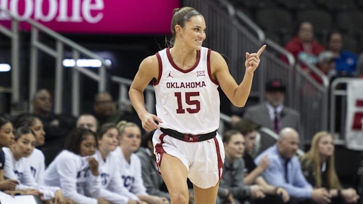 Oklahoma guard Lexy Keys Oklahoma guard Lexy Keys