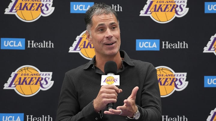 Los Angeles Lakers general manager Rob Pelinka