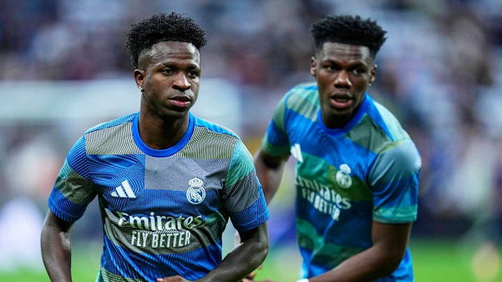 Aurélien Tchouaméni (right) is set to be sidelined.