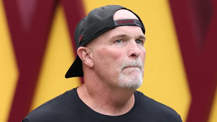 Washington Commanders head coach Dan Quinn Washington Commanders head coach Dan Quinn