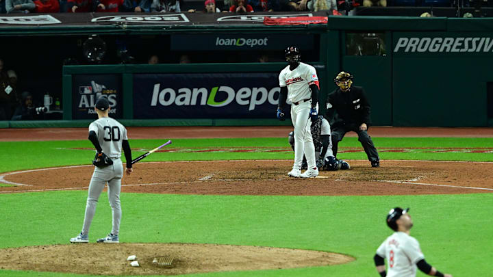 Guardians outfielder Jhonkensy Noel gave the Guardians some life in their series with the Yankees.