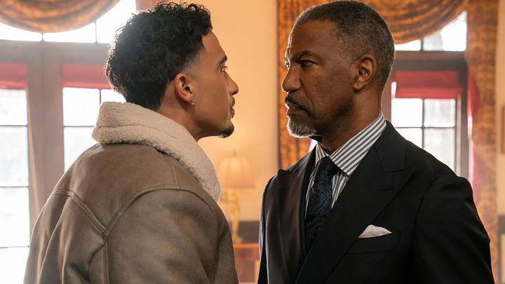 Beauty in Black. (L to R) Xavier Smalls as Angel, Ricco Ross as Horace in episode 304 of Beauty in Black Beauty in Black. (L to R) Xavier Smalls as Angel, Ricco Ross as Horace in episode 304 of Beauty in Black