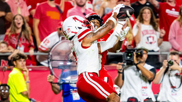 Nebraska Cornhuskers defensive back Malcolm Hartzog Jr. (7)