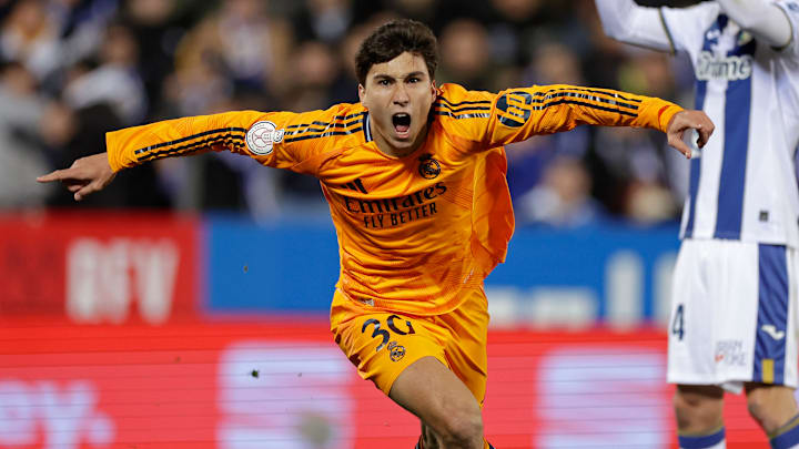Real Madrid won in the Copa del Rey on Wednesday