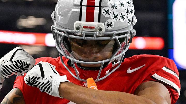 Ohio State Buckeyes cornerback Devin Sanchez is in the driver's seat to become a day-one NFL draft pick in 2028 Ohio State Buckeyes cornerback Devin Sanchez is in the driver's seat to become a day-one NFL draft pick in 2028