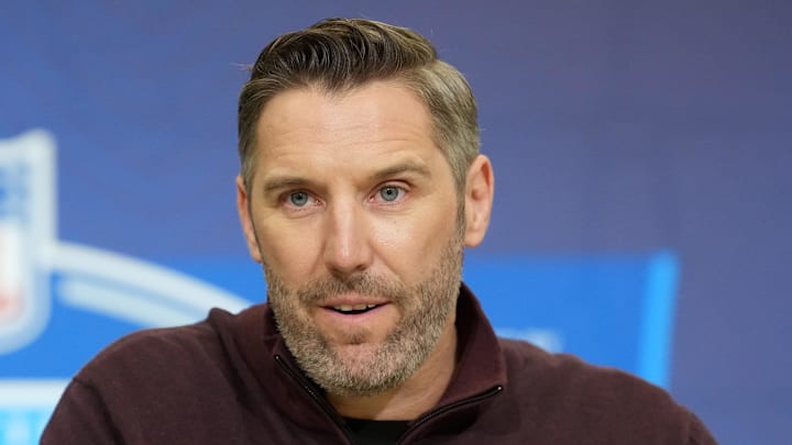 Washington Commanders general manager Adam Peters 