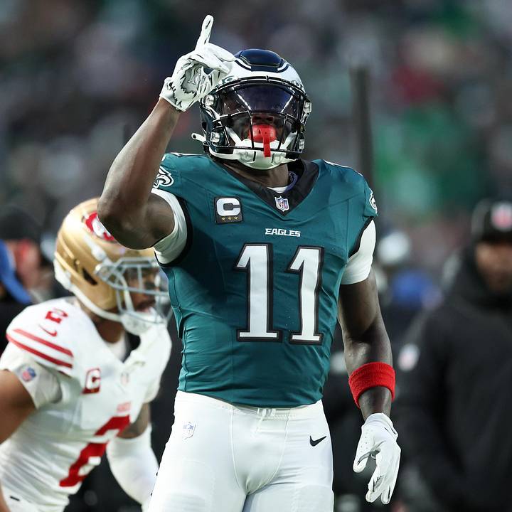 Philadelphia Eagles wide receiver A.J. Brown