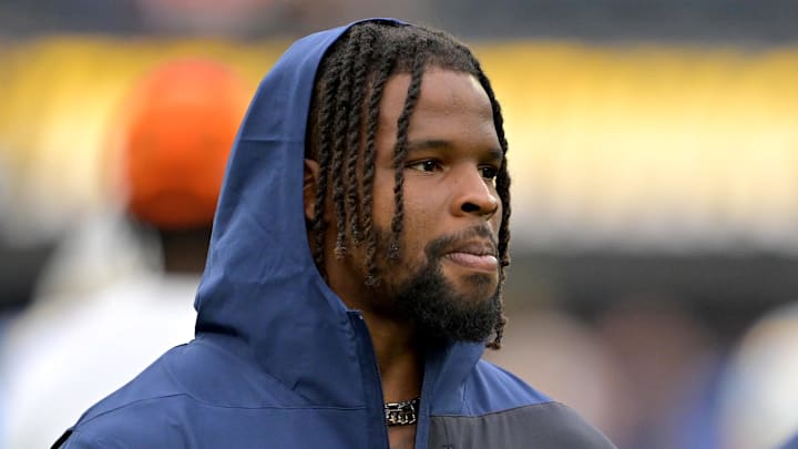 Denver Broncos linebacker Dre Greenlaw