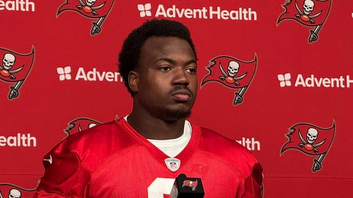 Buccaneers edge rusher Rueben Bain Jr.