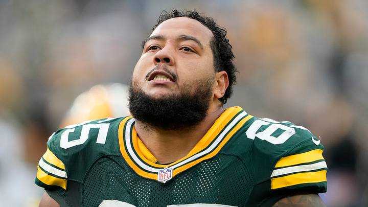 Green Bay Packers guard Aaron Banks Green Bay Packers guard Aaron Banks