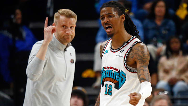 Memphis Grizzlies head coach Tuomas Iisalo is easing Ja Morant back into action following a 10-game absence due to a calf strain but likely won't know until closer to tip-off if he'll have him vs. Minnesota due to an ankle issue. Memphis Grizzlies head coach Tuomas Iisalo is easing Ja Morant back into action following a 10-game absence due to a calf strain but likely won't know until closer to tip-off if he'll have him vs. Minnesota due to an ankle issue.