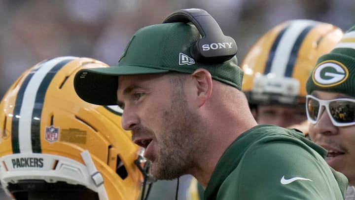 Green Bay Packers quarterback coach Sean Mannion