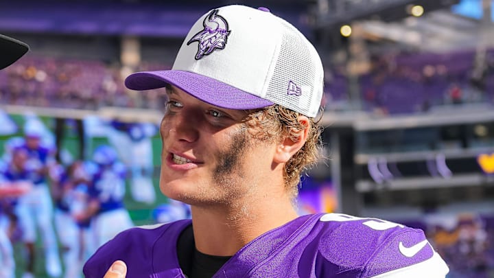 Minnesota Vikings QB J.J. McCarthy