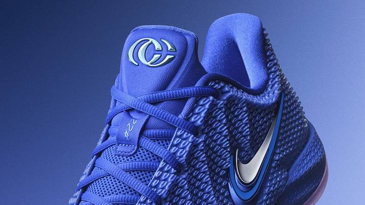 The Nike Caitlin 1 "Caitlin Blue" colorway. The Nike Caitlin 1 "Caitlin Blue" colorway.