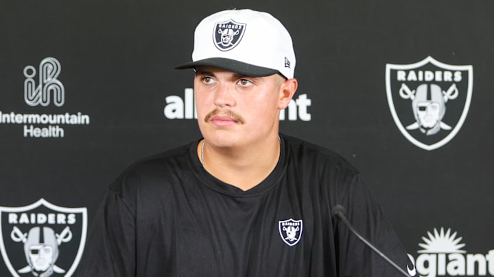 Las Vegas Raiders QB1 Aidan O'Connell Las Vegas Raiders QB1 Aidan O'Connell