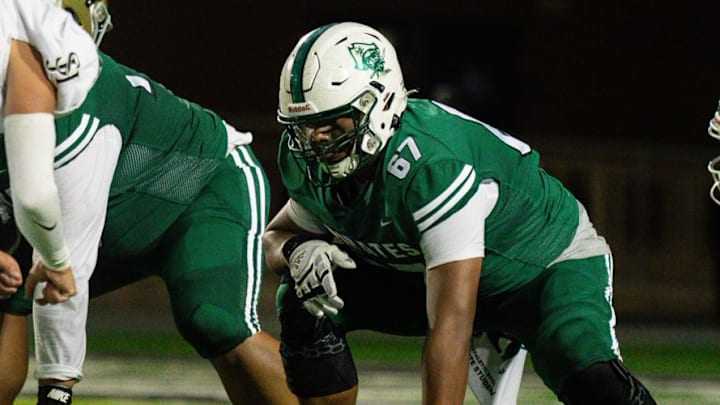 UCLA Bruins offensive lineman target in the 2027 recruiting class Lincoln Maego