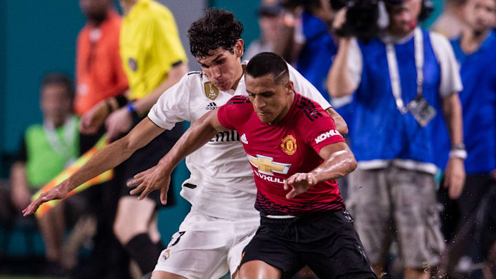 El Real Madrid y el Manchester United se enfrentaron en un amistoso de pretemporada del 2018.