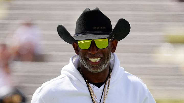 Sep 12, 2026; Boulder, Colorado, USA; Colorado Buffaloes head coach Deion Sanders before the game against Weber State at Folsom Field Sep 12, 2026; Boulder, Colorado, USA; Colorado Buffaloes head coach Deion Sanders before the game against Weber State at Folsom Field