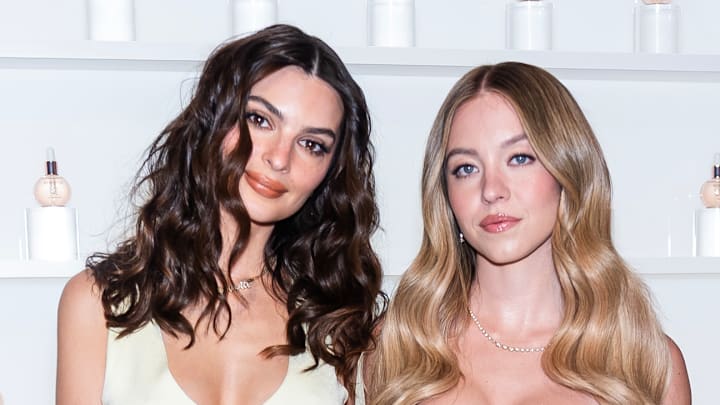 Sydney Sweeney and Emily Ratajkowski attend the Kerastase Pop-Up in New York City.