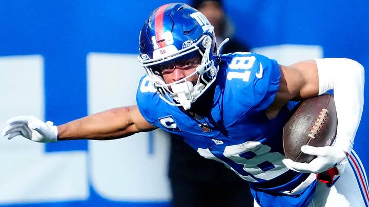 New York Giants wide receiver Darius Slayton New York Giants wide receiver Darius Slayton