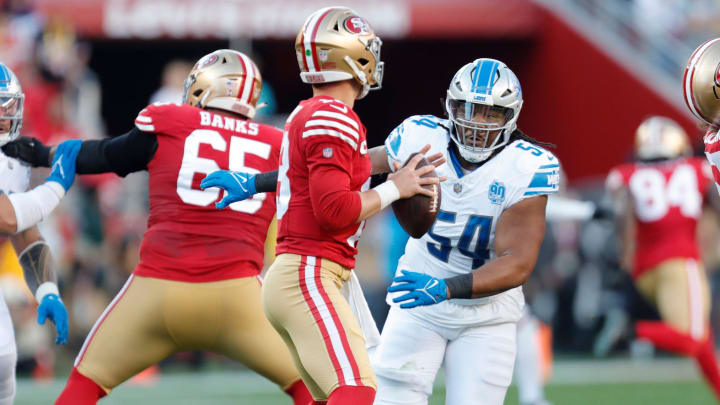 Detroit Lions defensive tackle Alim McNeill 