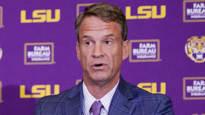 LSU new head coach Lane Kiffin