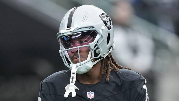 Las Vegas Raiders wide receiver Dont'e Thornton Jr.