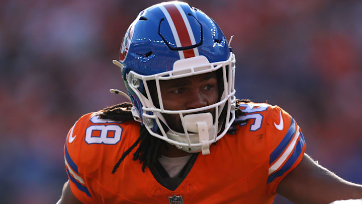 Denver Broncos RB Jaleel McLaughlin Denver Broncos RB Jaleel McLaughlin