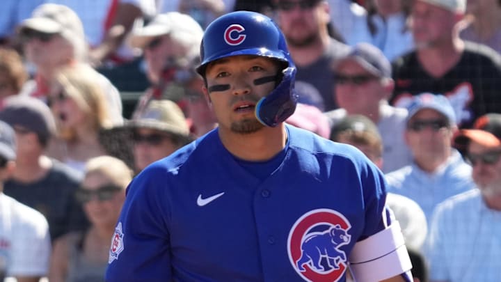 Chicago Cubs right fielder Seiya Suzuki 