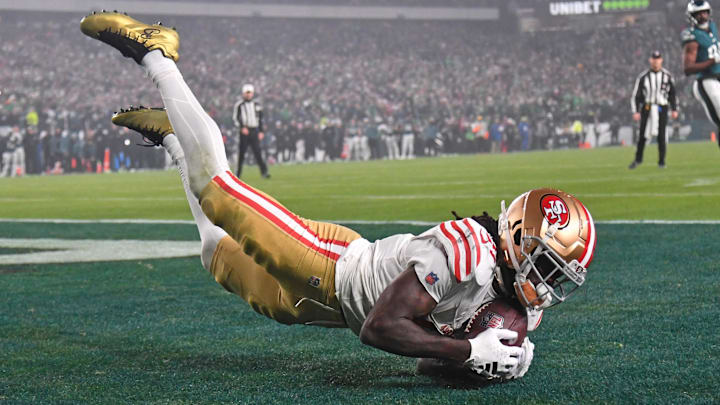 San Francisco 49ers wide receiver Brandon Aiyuk (11)