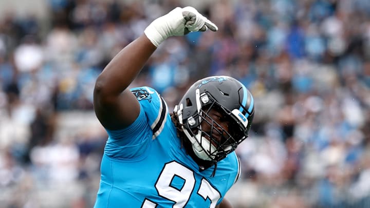 Carolina Panthers defensive lineman Bobby Brown III
