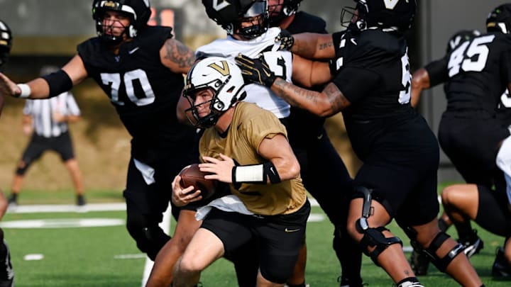 Diego Pavia leads Vanderbilt into the 2025 season with confidence.