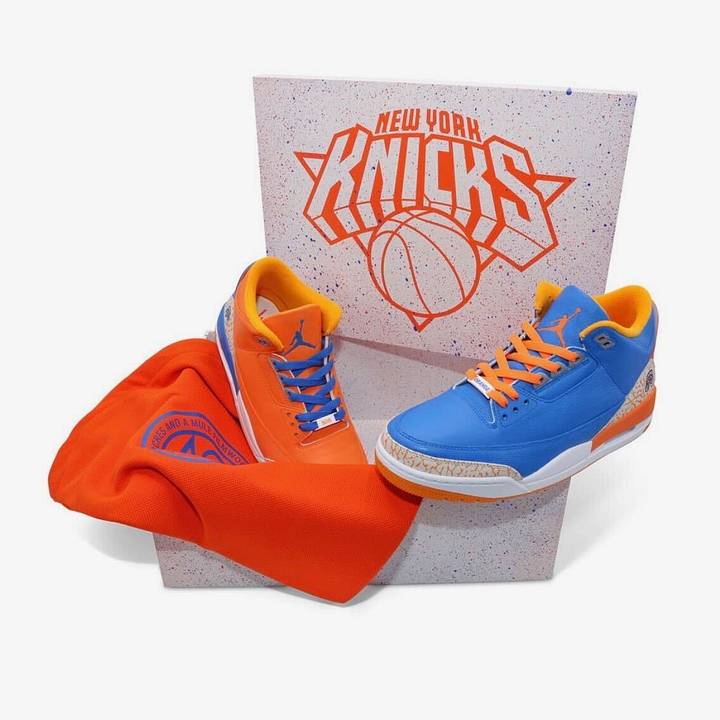 Spike Lee Debuts Air Jordan 3 in Knicks Colors for NBA Finals Game 3