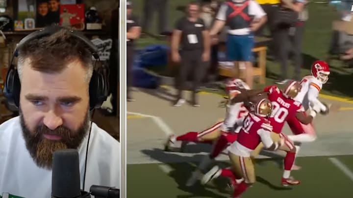 Travis Kelce defended Patrick Mahomes on this week's 'New Heights' 