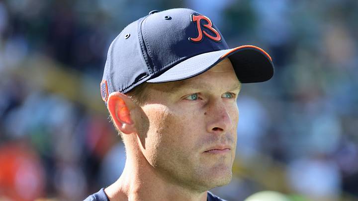 Chicago Bears head coach Ben Johnson