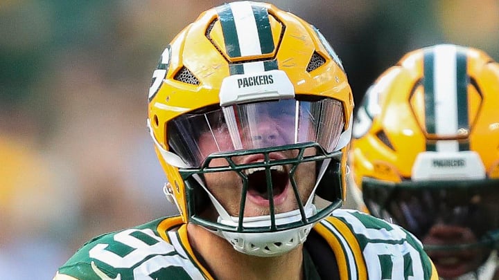 Green Bay Packers defensive end Lukas Van Ness could be headed back to outside linebacker.