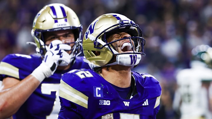 Washington Huskies wide receiver Denzel Boston