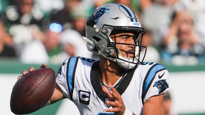 Carolina Panthers quarterback Bryce Young