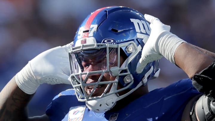 New York Giants defensive tackle Dexter Lawrence