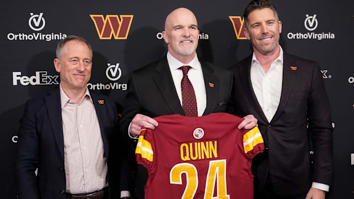 Washington Commanders Introduce Dan Quinn As New Head Coach During Press Conference